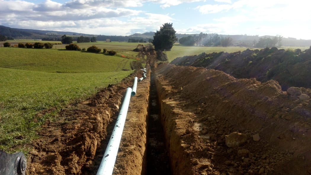 New pipeline installed between the Ōamaru Water Treatment Plant south to Hampden.