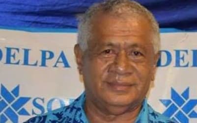 Fiji Opposition member Anare Jale.