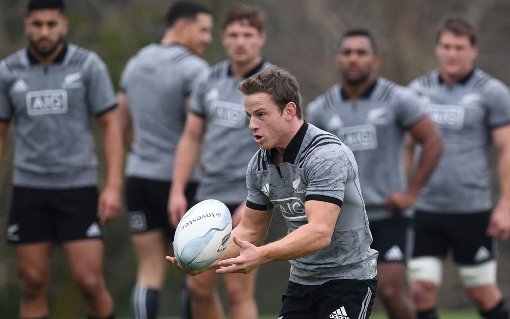 All Black halfback Brad Weber.