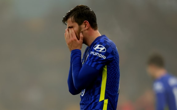 A dejected Mason Mount of Chelsea.