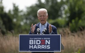Joe Biden speaks about the urgent need to address climate change