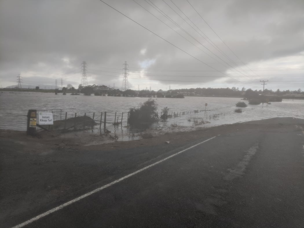 Flooding at Ruakaka.
