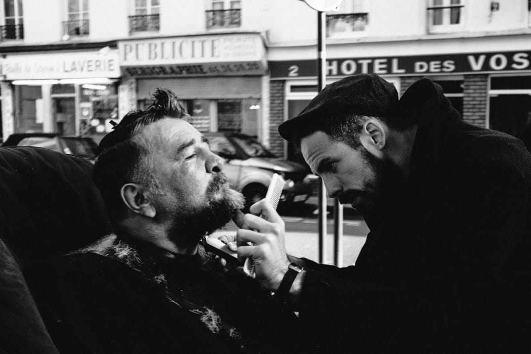 Joshua Coombes has spent the last few years as a hairdresser for the homeless.