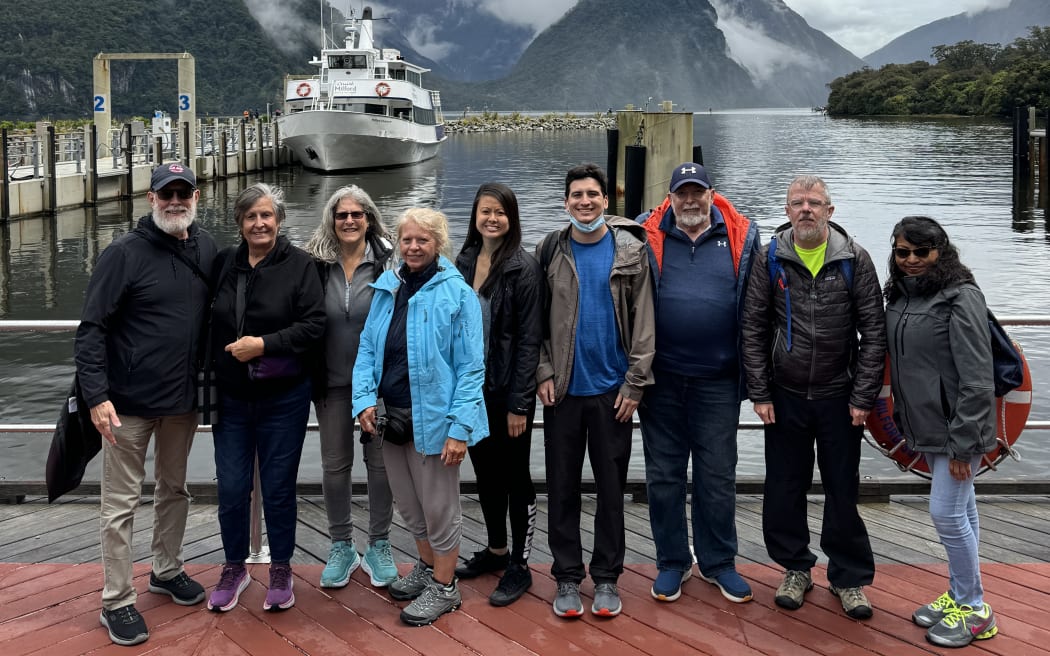 Deaf Adventures exploring Milford Sound in January.