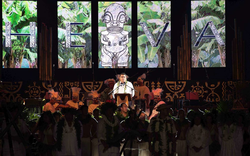 French Polynesia's vice president, Teva Rohfritsch, opens Heiva I Tahiti on Saturday.