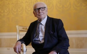 French designer Pierre Cardin in 2016.
