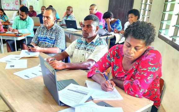 The Ministry of Education has commenced its FEMIS and FEMIS Finance Modules training sessions for Heads of Schools, School Managers, FEMIS Officers, Admin Officers, Bursars and ECE teachers in the Western Division, starting with sessions at Ra High School. The 3-week-long training is led by the Ministry’s ICT Team and Audit/Grants Officers and covers both the Fiji Education Management Information System (FEMIS) and school finance processes. Sessions are being delivered in clusters to ensure effective support for all participants. 21 May 2025