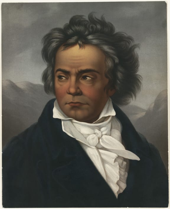 Beethoven portrait by Ferdinand Schimon