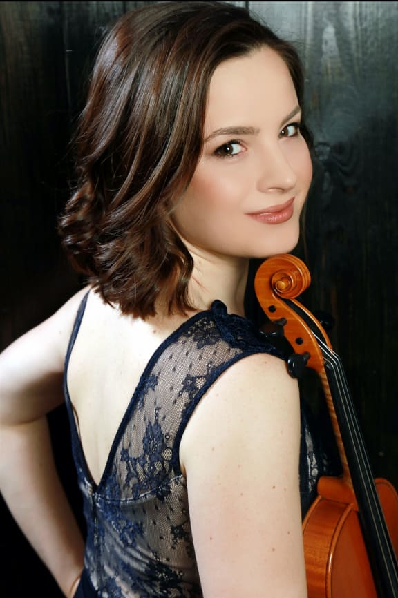 Violinist Amalia Hall