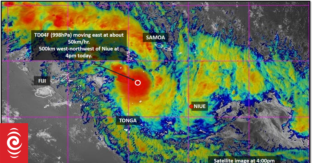 Pita, first South Pacific cyclone of 2025, threatens Niue