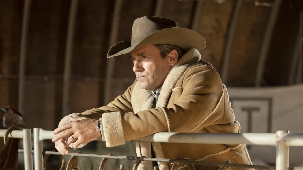 Still from season five of the TV series Fargo featuring Jon Hamm