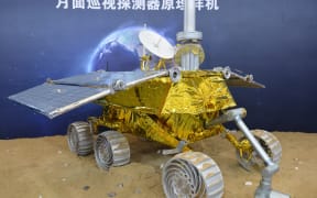 A model of the Jade Rabbit lunar rover.