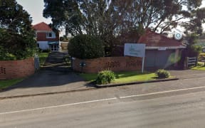 Just Funerals in Kirkbride Rd in Māngere Bridge, before an arson on Sunday, 27 April, 2025.