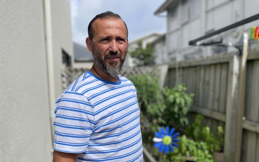 Temel Atacocugu is proud of his small vegetable garden. It has plenty of lettuce and mint, which he likes to use in his salads.