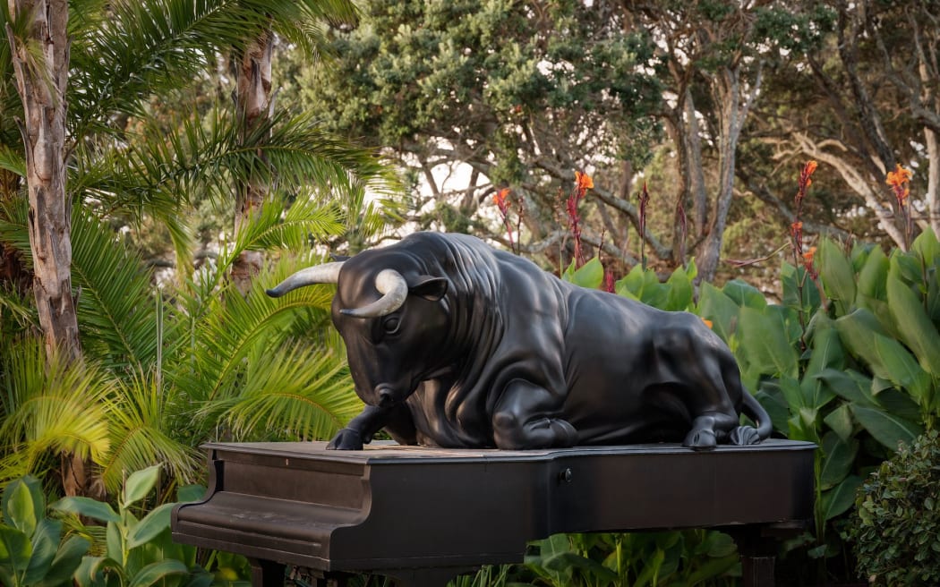 Michael Parekōwhai's 'A Peak in Darien' has set an New Zealand art auction record.
