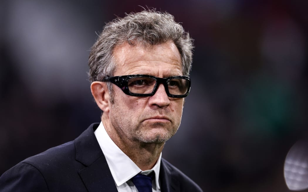 France Head Coach Fabien Galthie
