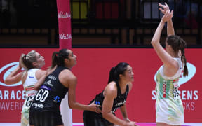 Phoenix Karaka and Sulu Fitzpatrick in action against South Africa 2022.