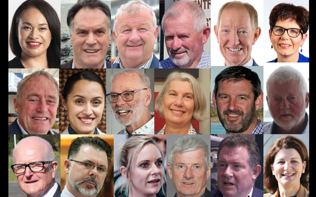 Some of the mayors who have won the top job in their towns and cities around New Zealand today.