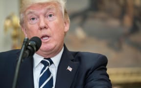 US President Donald Trump