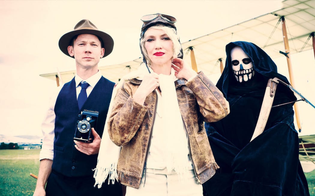 Minuit in 2025 (left to right - Paul Dodge, Ruth Carr and Ryan Beehre)