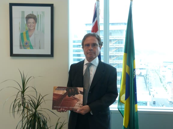 Brazilian Ambassador Eduardo Gradilone.