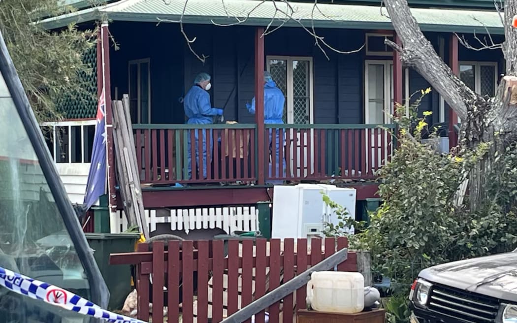 One of two crime scenes established six days after Pheobe Bishop went missing.