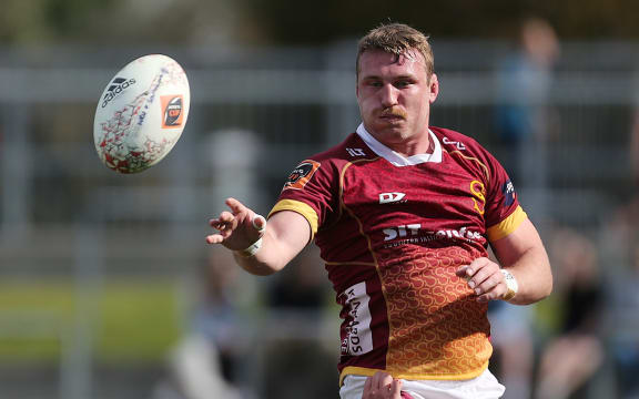 Southland flanker Tony Lamborn played for the USA at the World Cup and will make his debut for the Blues on Friday.