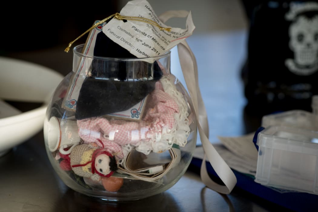 Miranda Harcourt's most prized possessions.