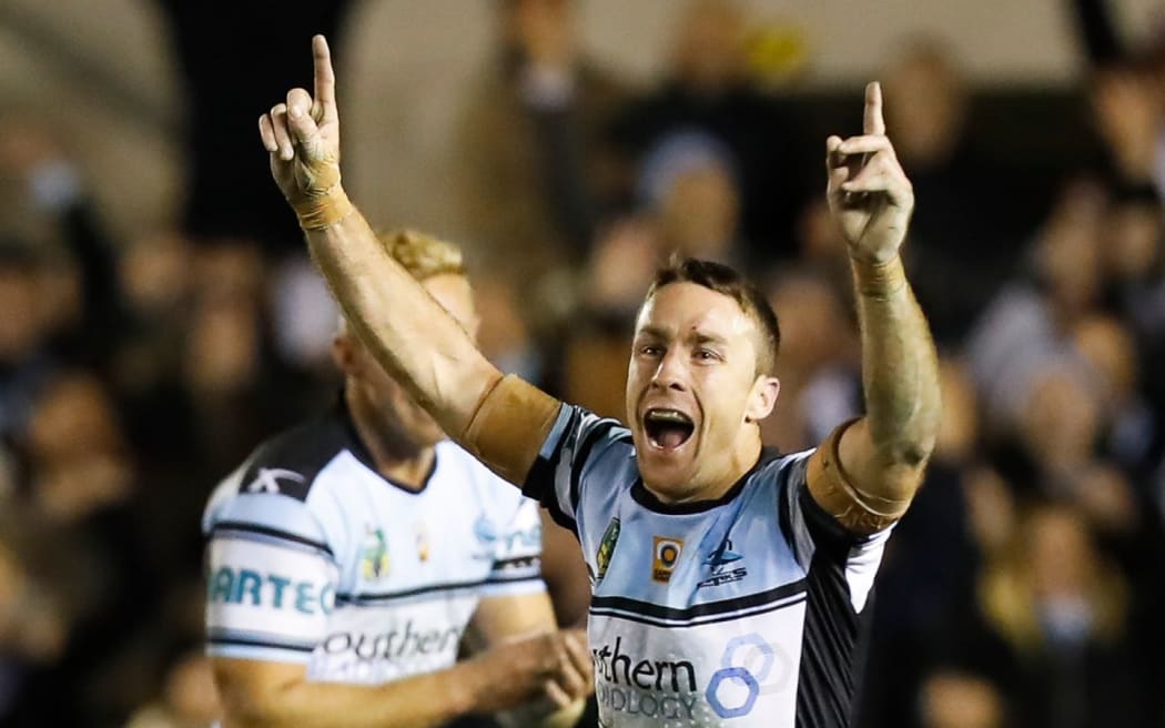 James Maloney of the Cronulla Sharks.