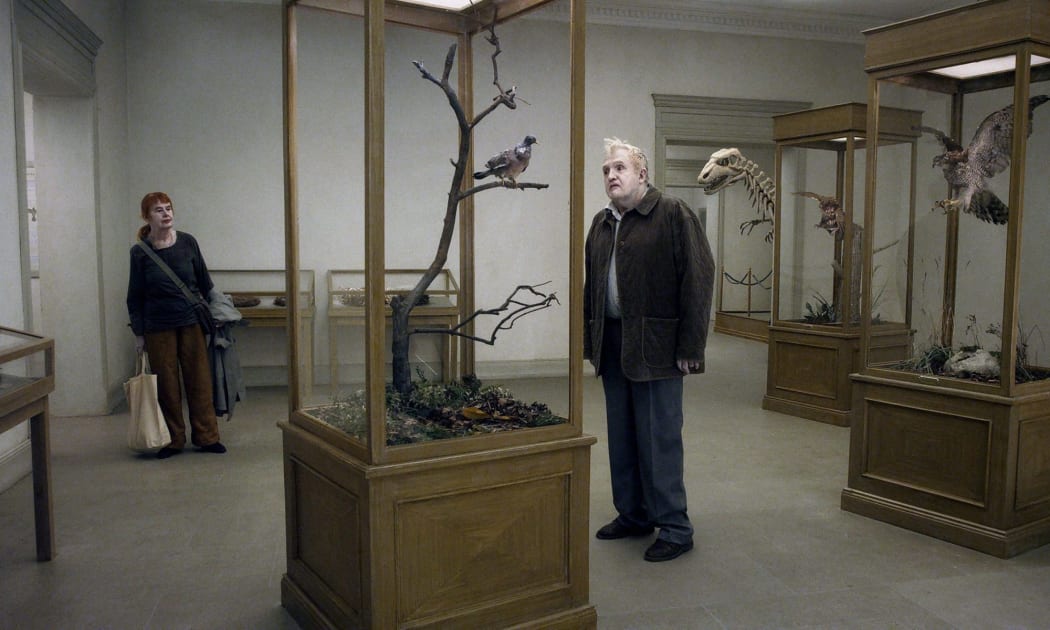 Roy Andersson's deadpan Golden Lion winner A Pigeon Sat on a Branch Reflecting on Existence (NZIFF, 2015)