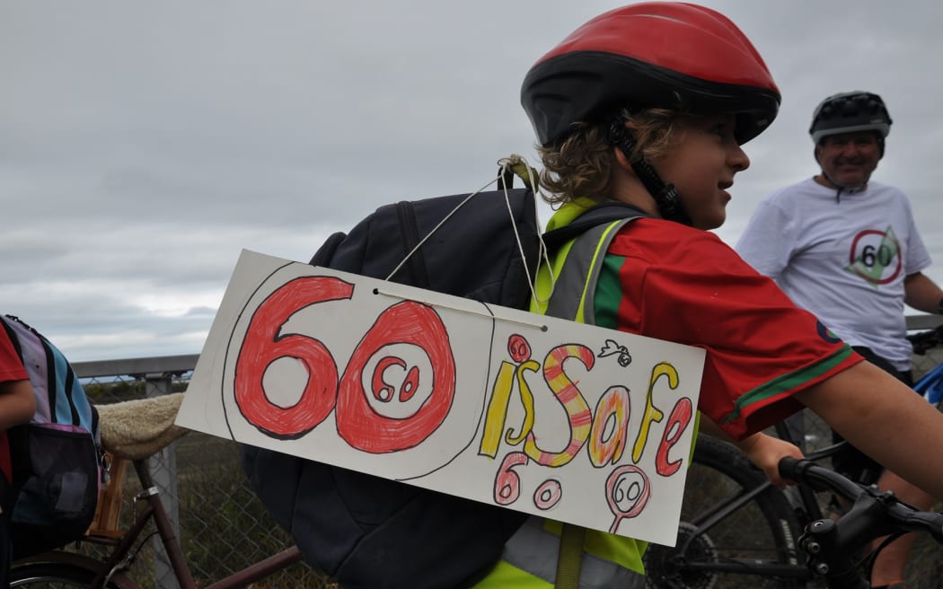 Nelson's Clifton Terrace School students protest over speed limit