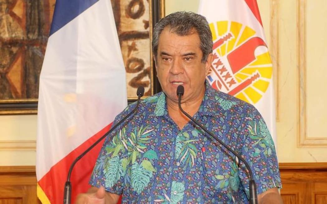 French Polynesia President Edouard Fritch