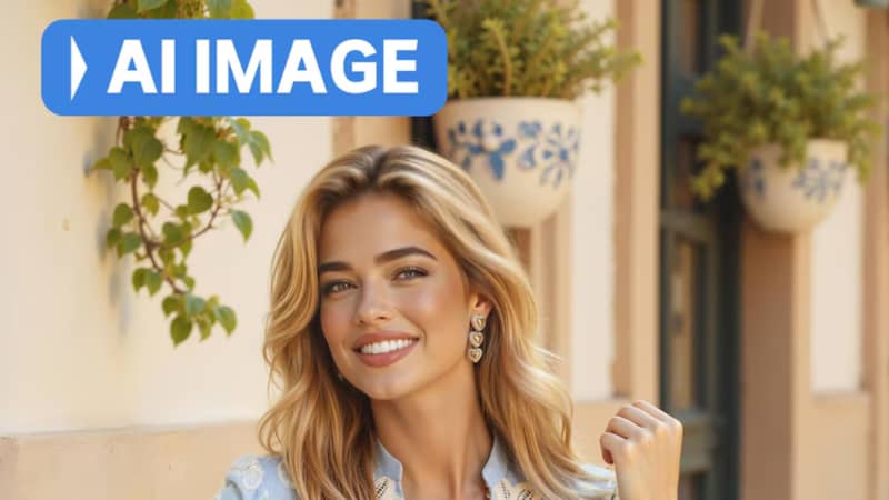 This AI image was featured in the August 2025 print edition of Vogue.