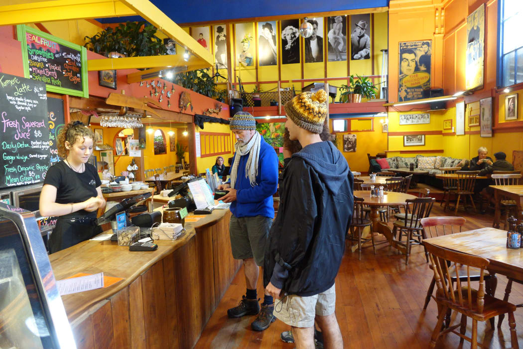 The Wholemeal Cafe in Takaka is one of the town's longest running cafes.