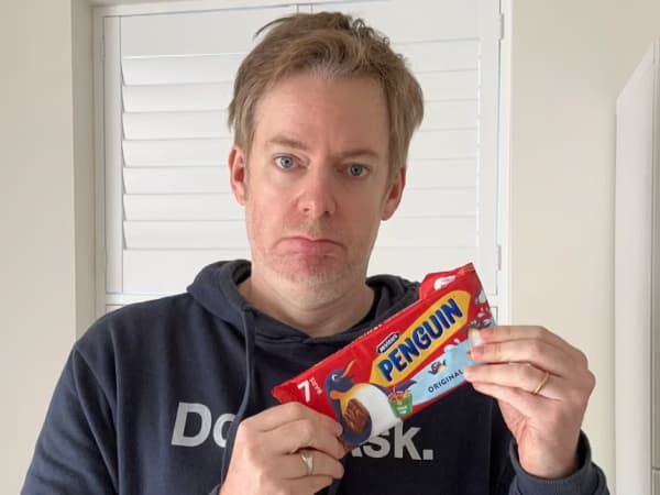 Rob Temple says Tim Tams "may have been superior all along", but Penguins came first.