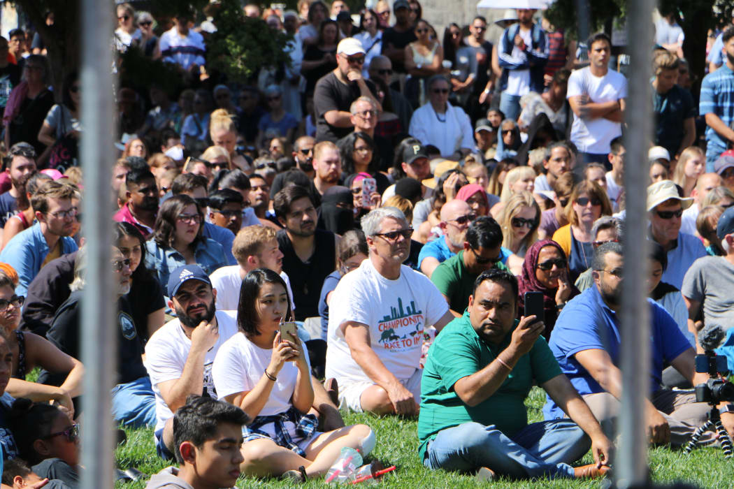 Auckland vigil for Christchurch terror attack