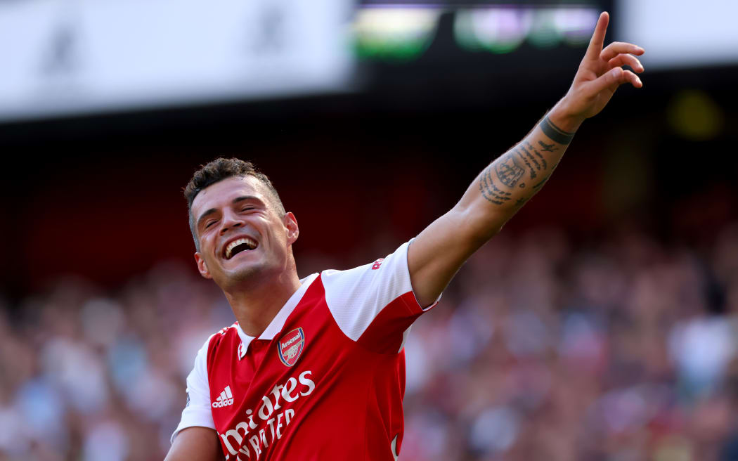 Granit Xhaka of Arsenal