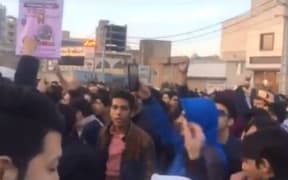 Protests in Qom. Thousands of people protested across Iran, at first over high prices before they turned political.