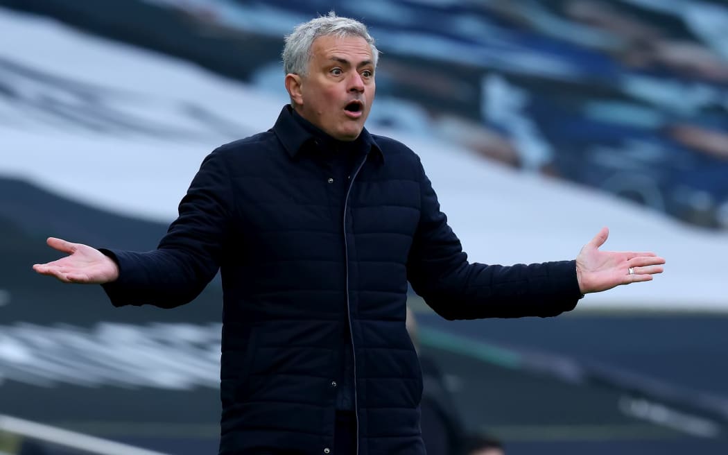 Former Tottenham Hotspur Manager Jose Mourinho.