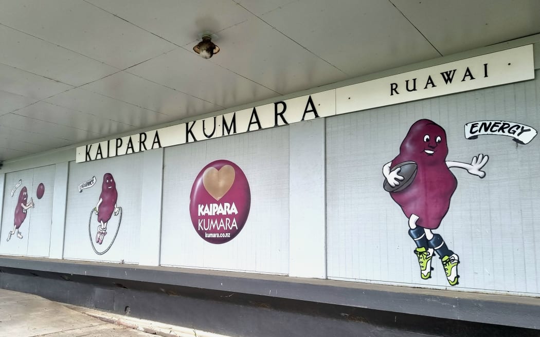 Kaipara Kumara sign.