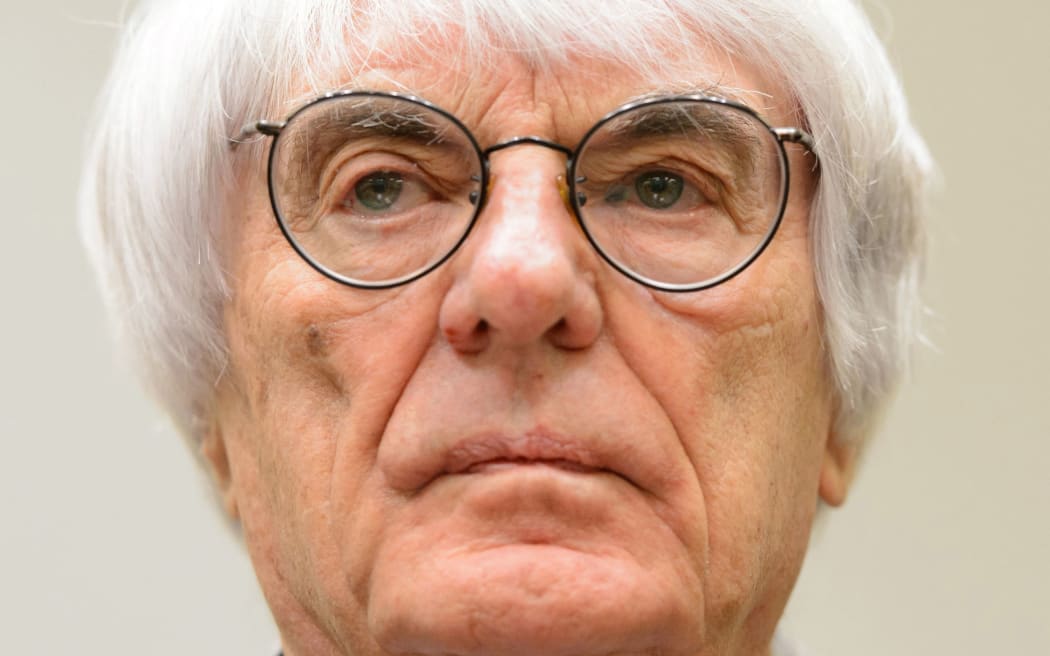 Formula One boss Bernie Ecclestone