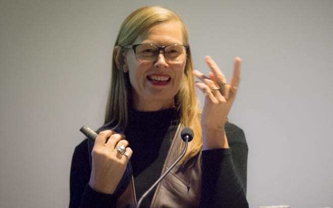 Kate Sylvester shares her connection with art at the Dunedin Public Art Gallery