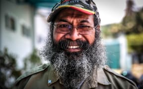 West Papuan independence campaigner Filep Karma.