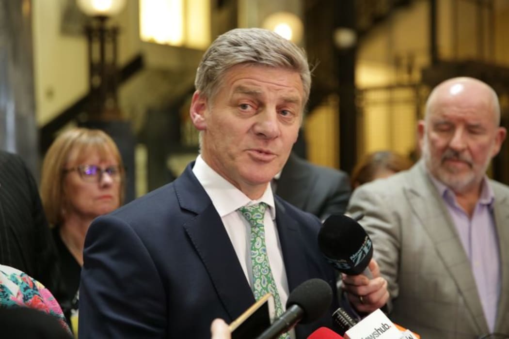 National party leader Bill English.