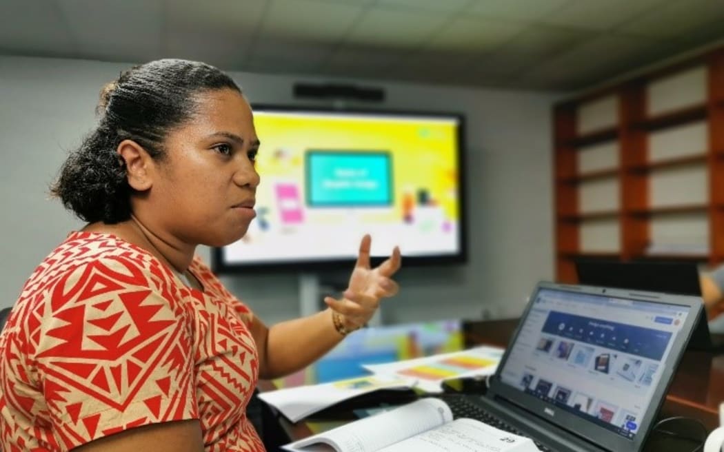 A Fiji Meteorological Service media liaison officer on attachment to the Pacific Community to support peer-to-peer learning and digital communications