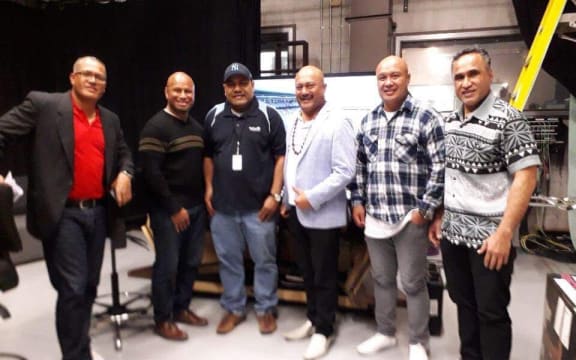 Kite Tuakalau (Tonga), Alfie Uluinayau (Fiji),  Nacanieli Yalimaiwai (Fiji), Ken Ah Kuoi (Samoa), Nili Latu (Tonga) and To'o Vaega (Samoa).