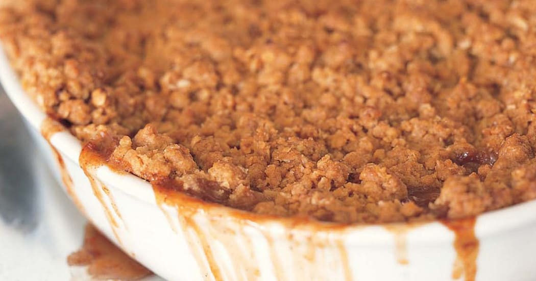 apple crumble