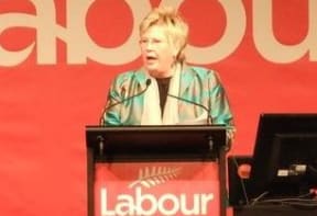 Labour Party president Moira Coatesworth.