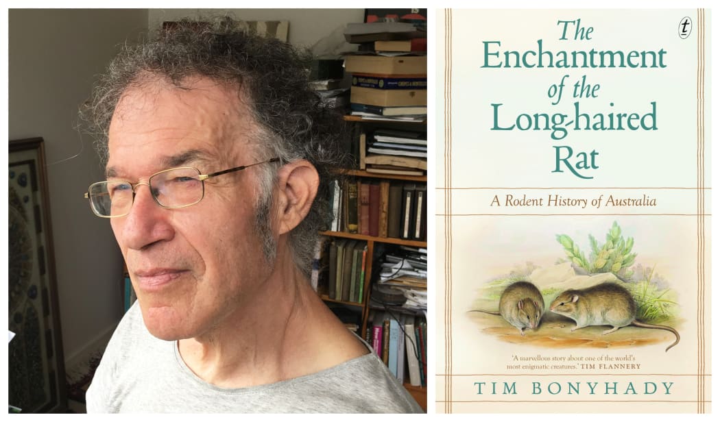 Professor Tim Bonyhady and the cover of his new book.