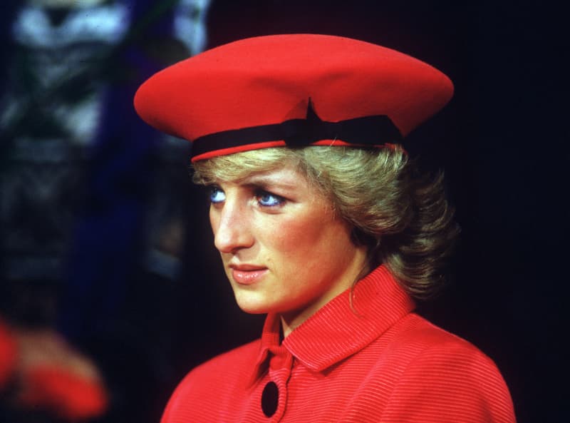 A portrait of Princess Diana, wife of Prince Charles of England, during her visit in Bonn on the 15th of November in 1987.